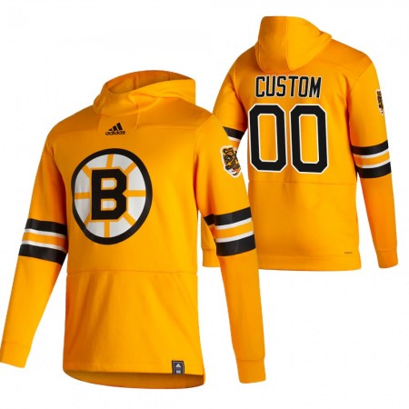 Boston Bruins Customized 2020-21 Reverse Retro Sawyer Hooded Sweatshirt - Herr